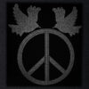 Mandala da Paz - Hotfix Sextavado - Prata